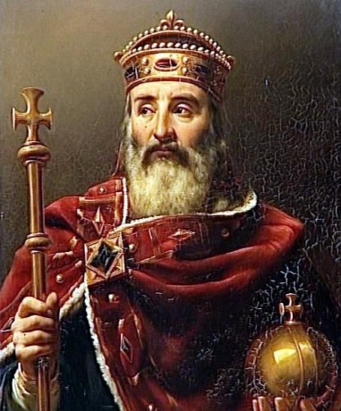sv. Karel I. Veliký, obnovitel Říše římské